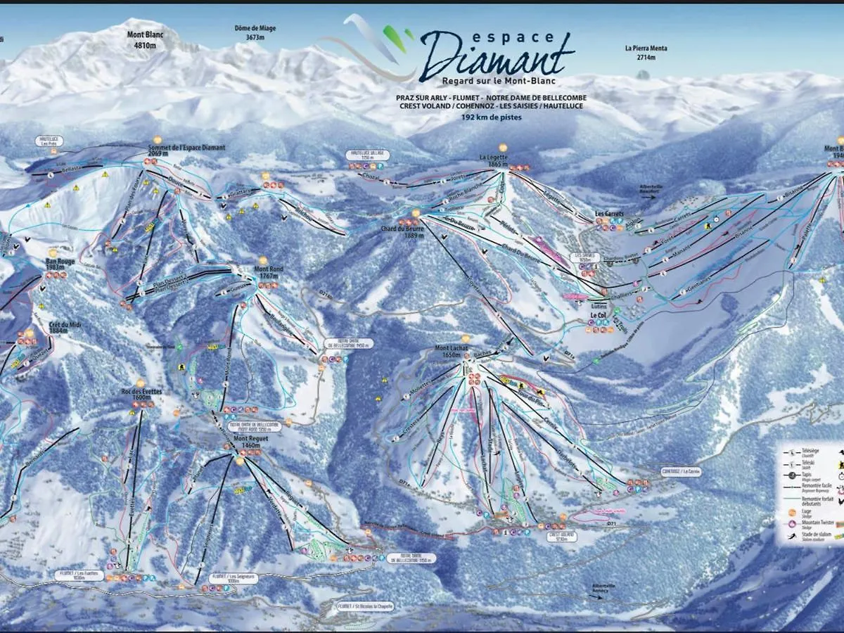 Chalet Cosy 8 Pers, Skis Aux Pieds, Balcon, Wifi, Parking - Fr-1-505-33 Notre-Dame-de-Bellecombe France