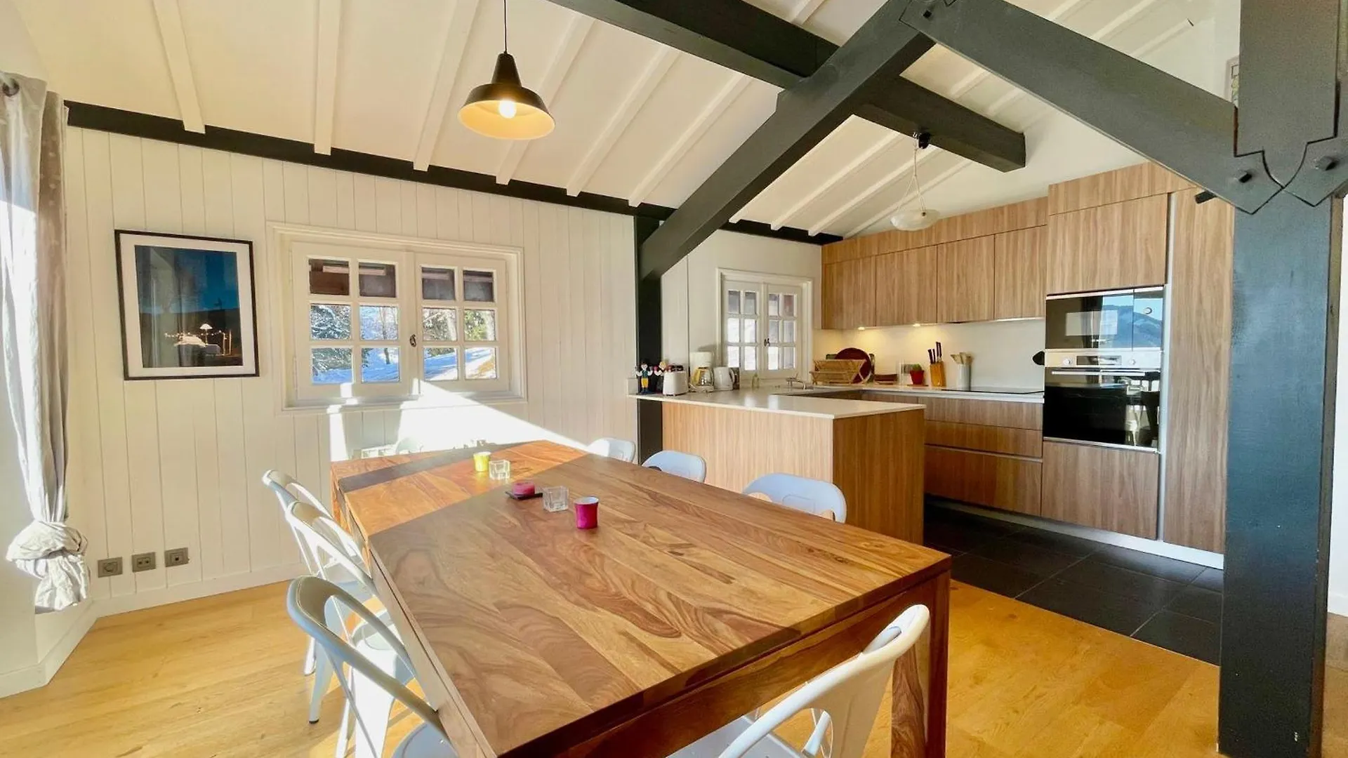 Chalet Cosy 8 Pers, Skis Aux Pieds, Balcon, Wifi, Parking - Fr-1-505-33 Notre-Dame-de-Bellecombe France