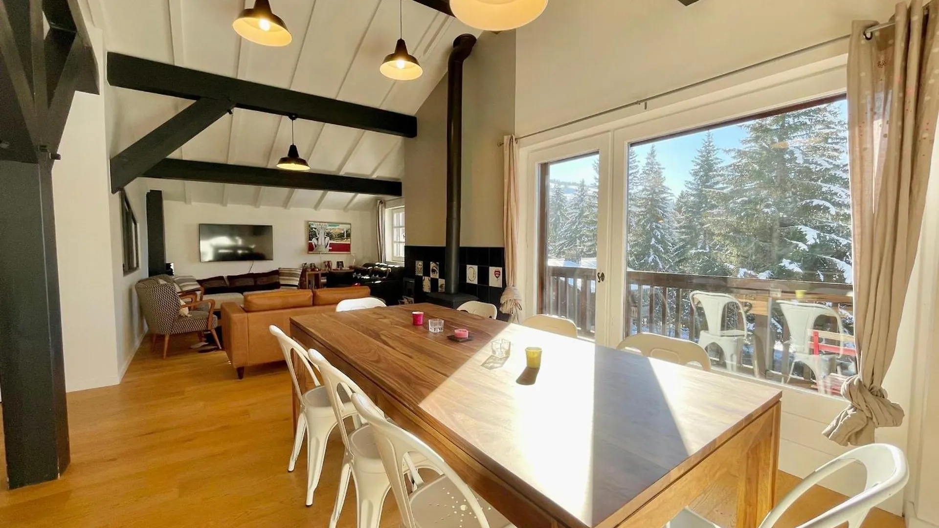 Chalet Cosy 8 Pers, Skis Aux Pieds, Balcon, Wifi, Parking - Fr-1-505-33 Notre-Dame-de-Bellecombe