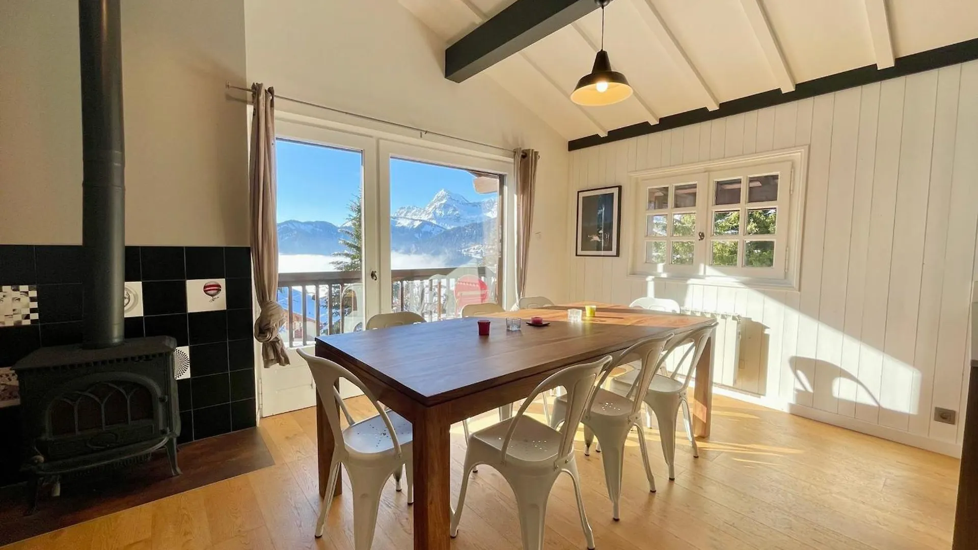Chalet Cosy 8 Pers, Skis Aux Pieds, Balcon, Wifi, Parking - Fr-1-505-33 Notre-Dame-de-Bellecombe